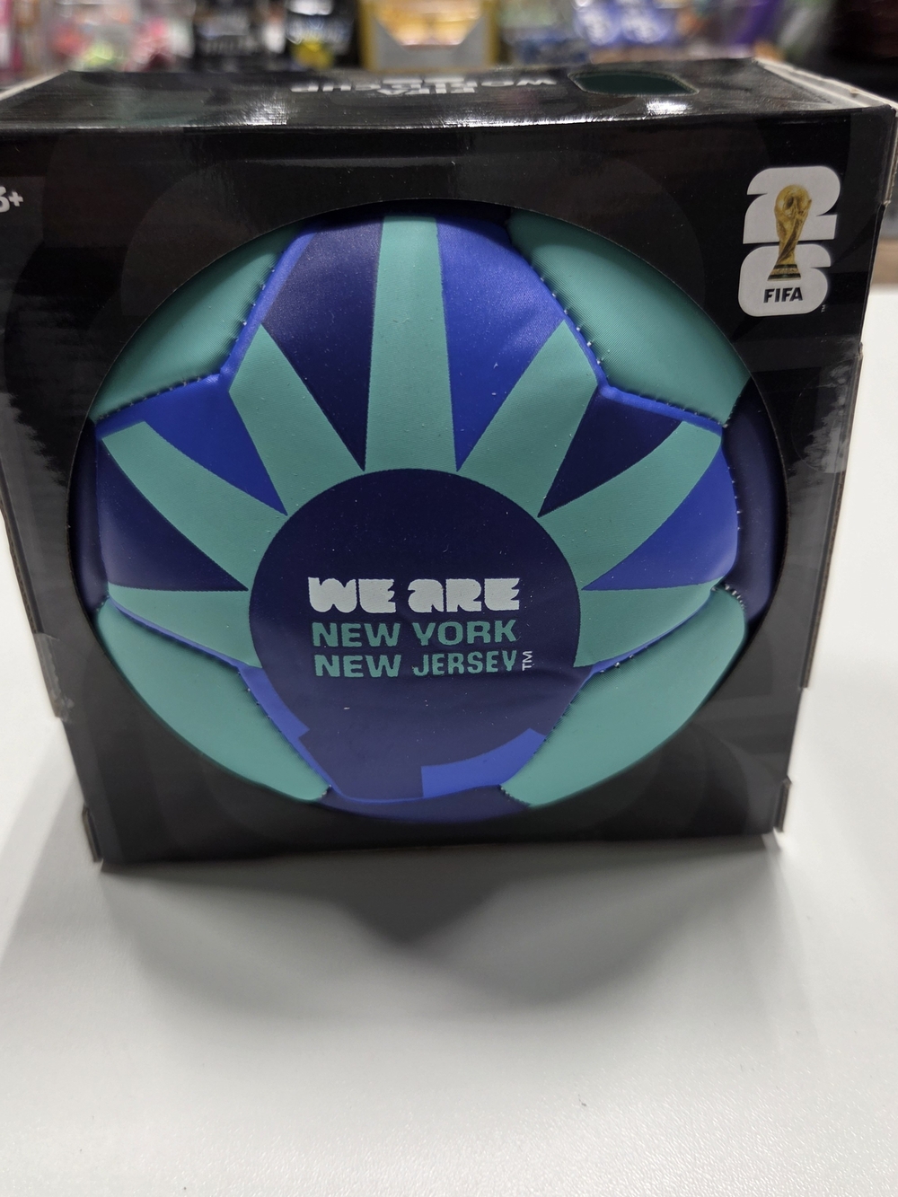 We Are New York New Jersey FIFA 26 Hosing Cities Soccer Ball, Size 1
